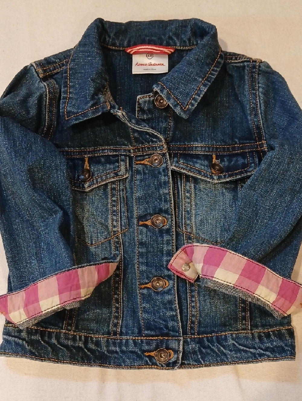 Hanna Andersson Indigo Denim Button-Up Jacket